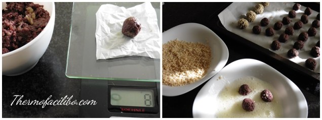 Trufes de botifarra negre prep