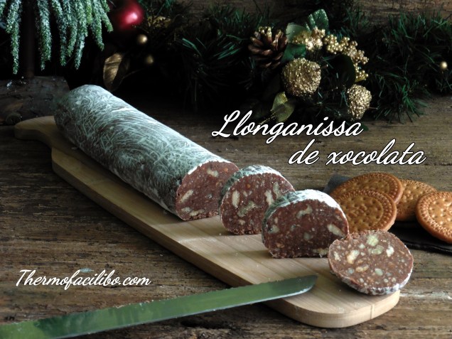 Llonganissa de xocolata