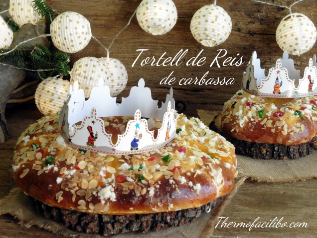 Tortell de Reis de carbassa