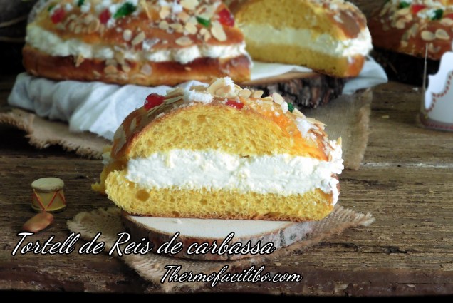 Tortell de reis de carbassa.3+