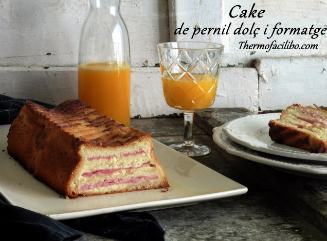 cake de pernil dolç i formatge