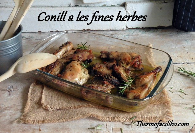 Conill a les fines herbes