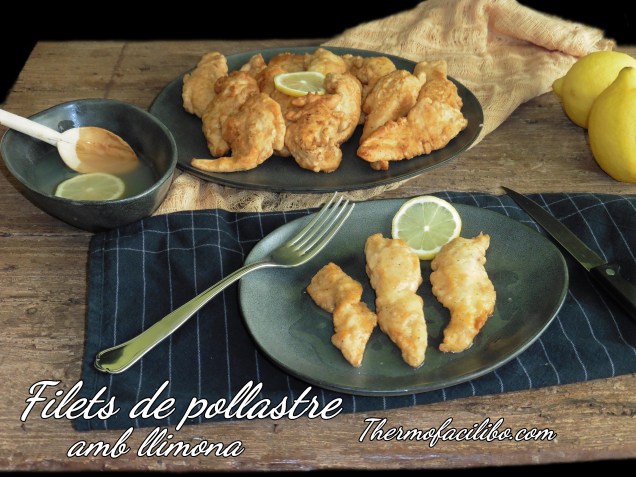 Filet de pollastre amb llimona