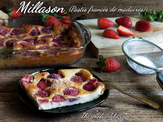 Millason (pastís francès de maduixes)