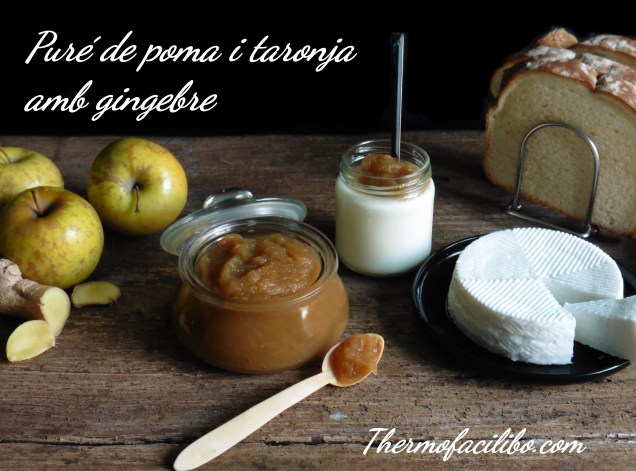 Puré de poma i taronja