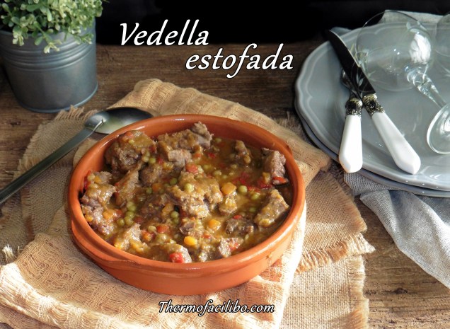 Vedella estofada